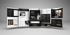 Laptop mit einer Website und drei schwebenden Screenshots der Website; Text "Ich bin Daniel Tarnataki."