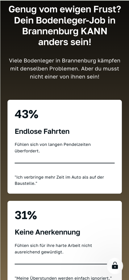 Jobseite von Reichart & Partner auf dem Smartphone – Stellenangebote im Handwerk online finden.
