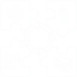 Vier Puzzle-Teile mit Symbolen für Solarenergie, Batterie, Ladestation und ein Server-Rack, um einen Kreispfeil angeordnet.