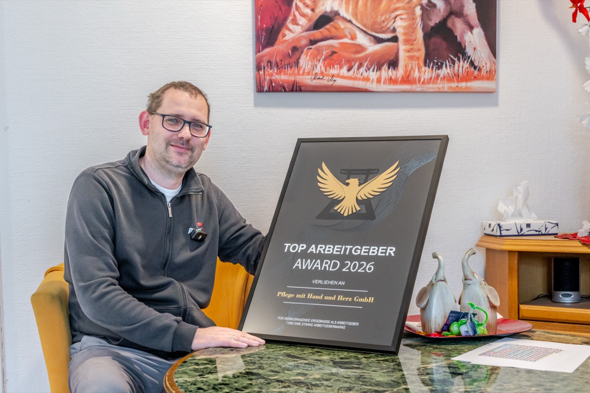 Ausgezeichneter Top-Arbeitgeber, Kunde von Personal Adler