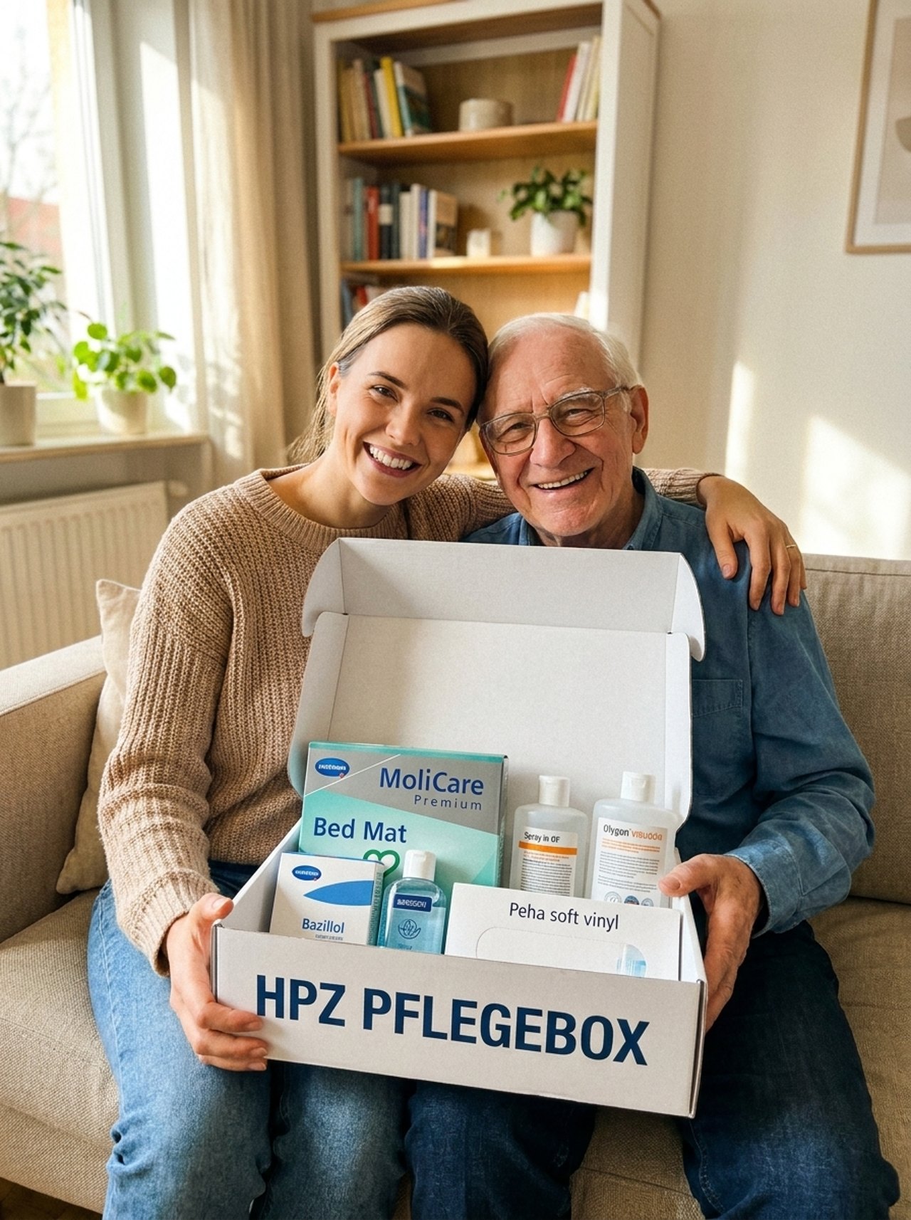 Angehörige mit HPZ Pflegebox