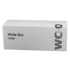 Grauer aufblasbarer Whirlpool mit weißem "WOO®"-Logo und Anschlüssen.