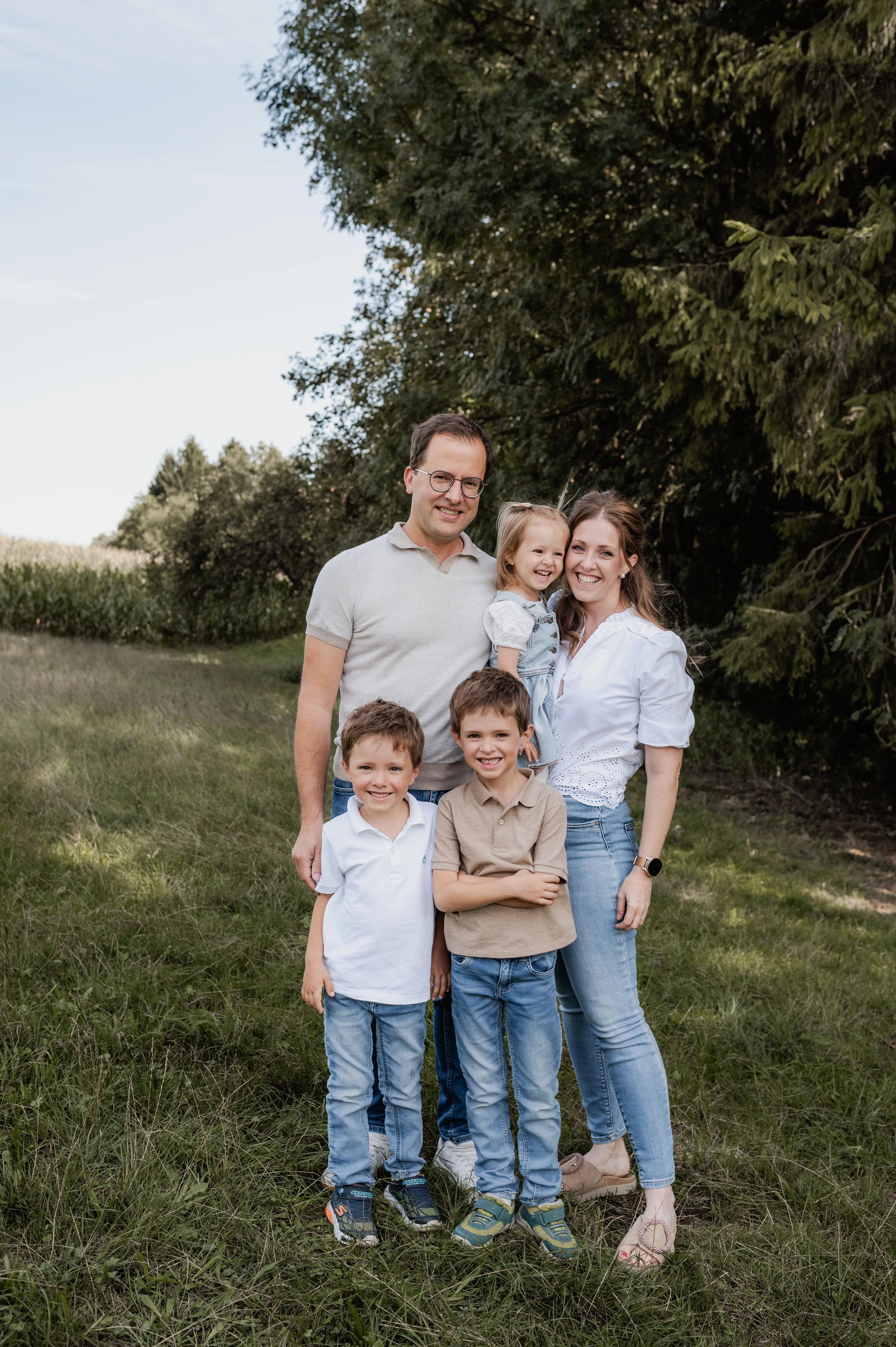 Familie Rapberger am Hof