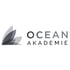 Logo der Ocean Akademie mit überlappenden grauen Blättern und dem Text "OCEAN AKADEMIE".