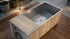 AI-Visualisierung eines Sauna-Prototyps auf einer Dachterrasse