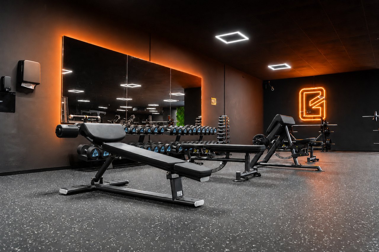 Trainingsfläche im GYMPOD Markt Erlbach