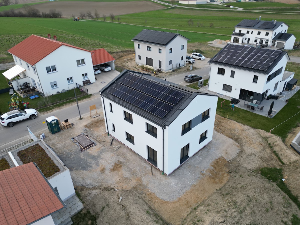 Kundenhaus mit Photovoltaik