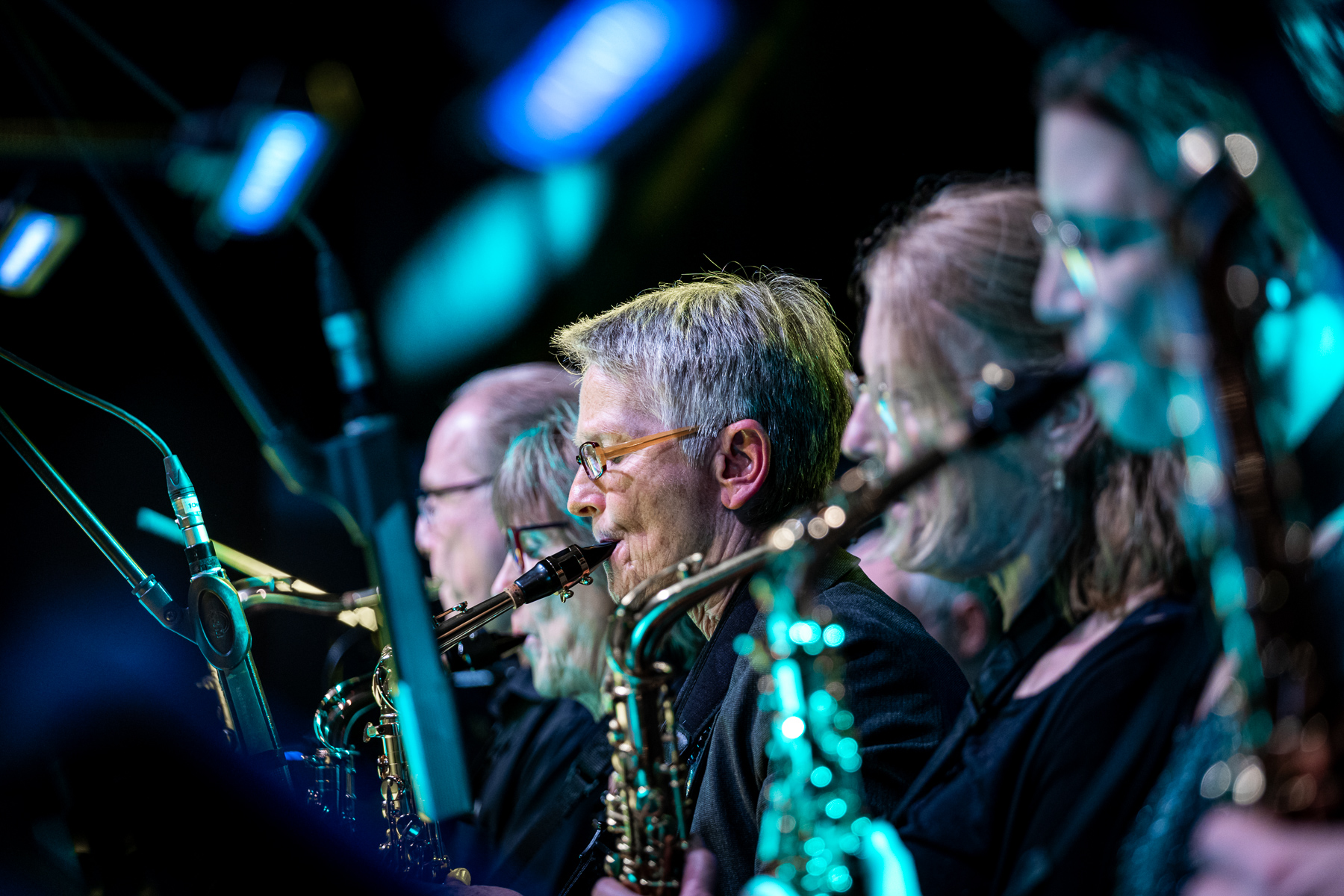 Saxophone live