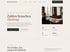 Webseite einer Steuerkanzlei, helles editoriales Design mit Serifenschrift