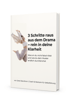 Buchcover: 3 Schritte raus aus dem Drama – rein in deine Klarheit von Jane Stenzhorn.