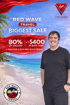 Red Wave Travel Biggest Sale stackable perks Virgin Voyages extra bonus credit