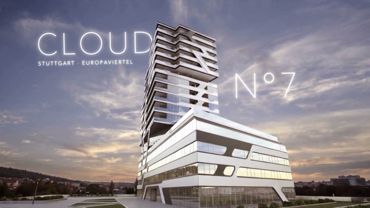 CLOUD N°7 im Stuttgarter Europaviertel