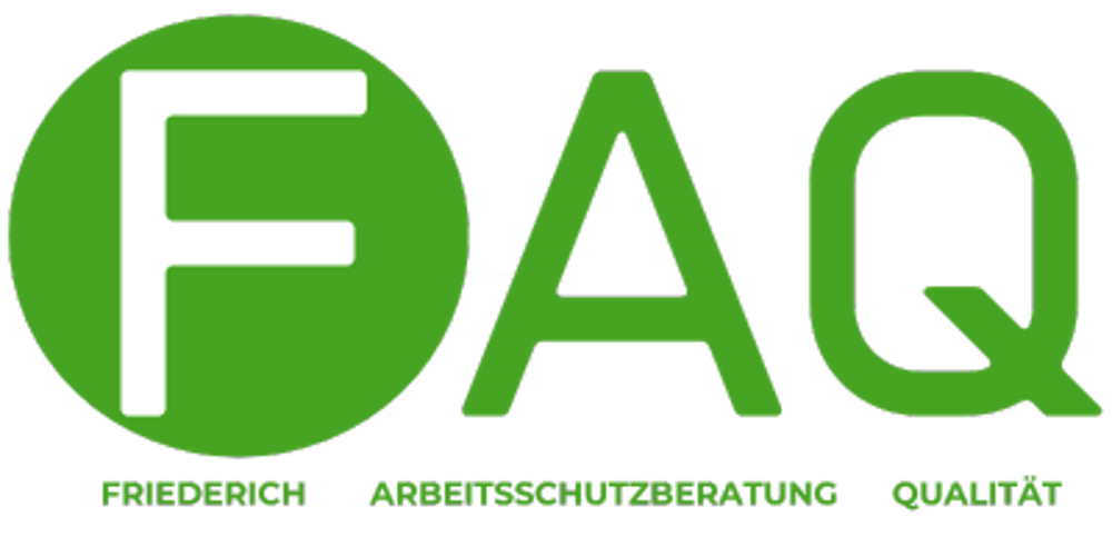 Logo FAQ – Friederich Arbeitsschutz & Qualität