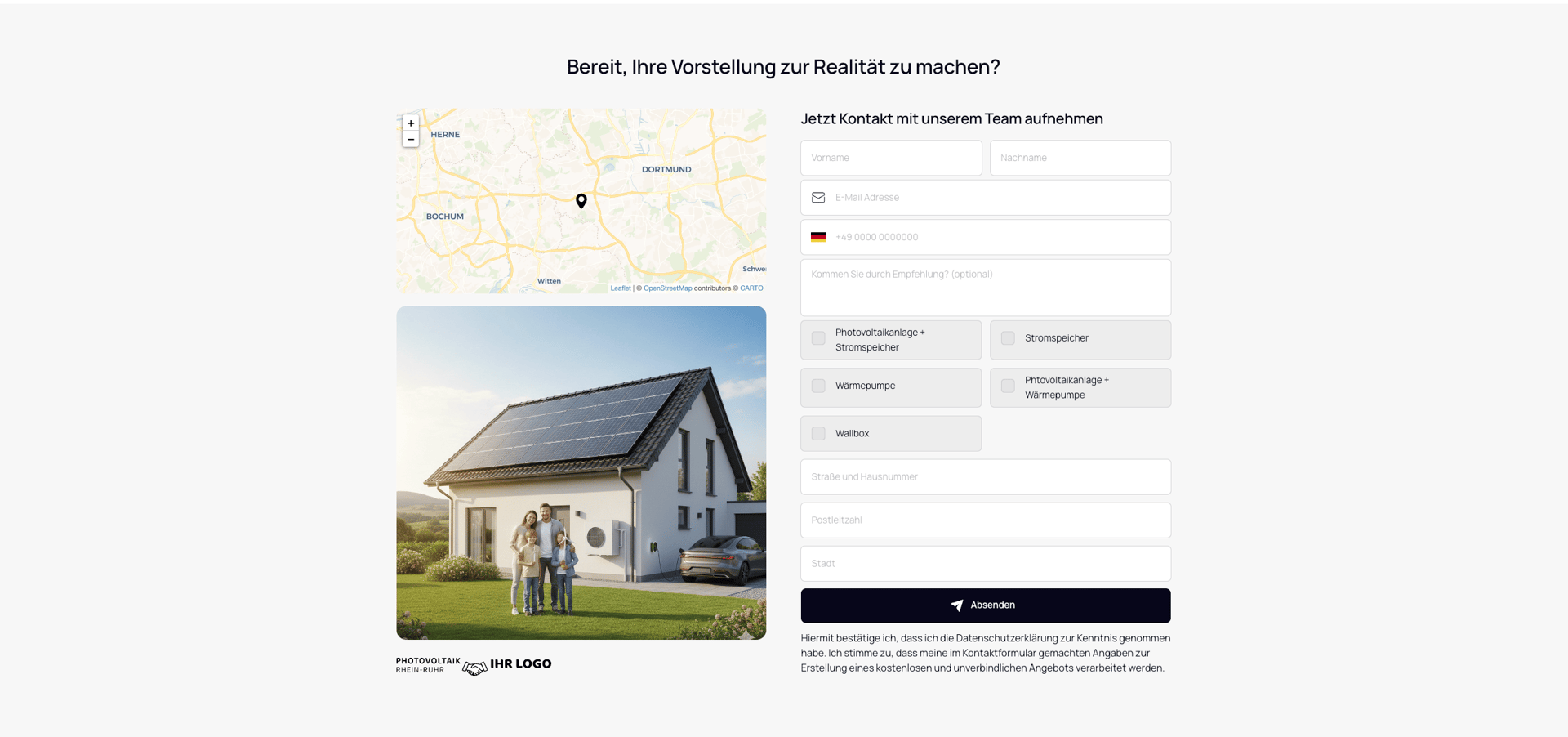 Beispiel einer Partner-Website