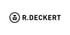 Logo von R. Deckert mit stilisiertem "U" in einem Kreis.
