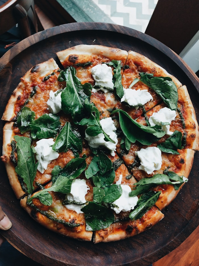 Pizza aus dem Steinofen