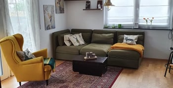 Verkaufte Immobilie: 4-Zimmer-Wohnung mit großer Terrasse und Garten in Untereisesheim