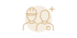 Zwei beige Icons von Personen, eine mit Bauhelm und eine mit Pluszeichen, auf grünem Hintergrund.