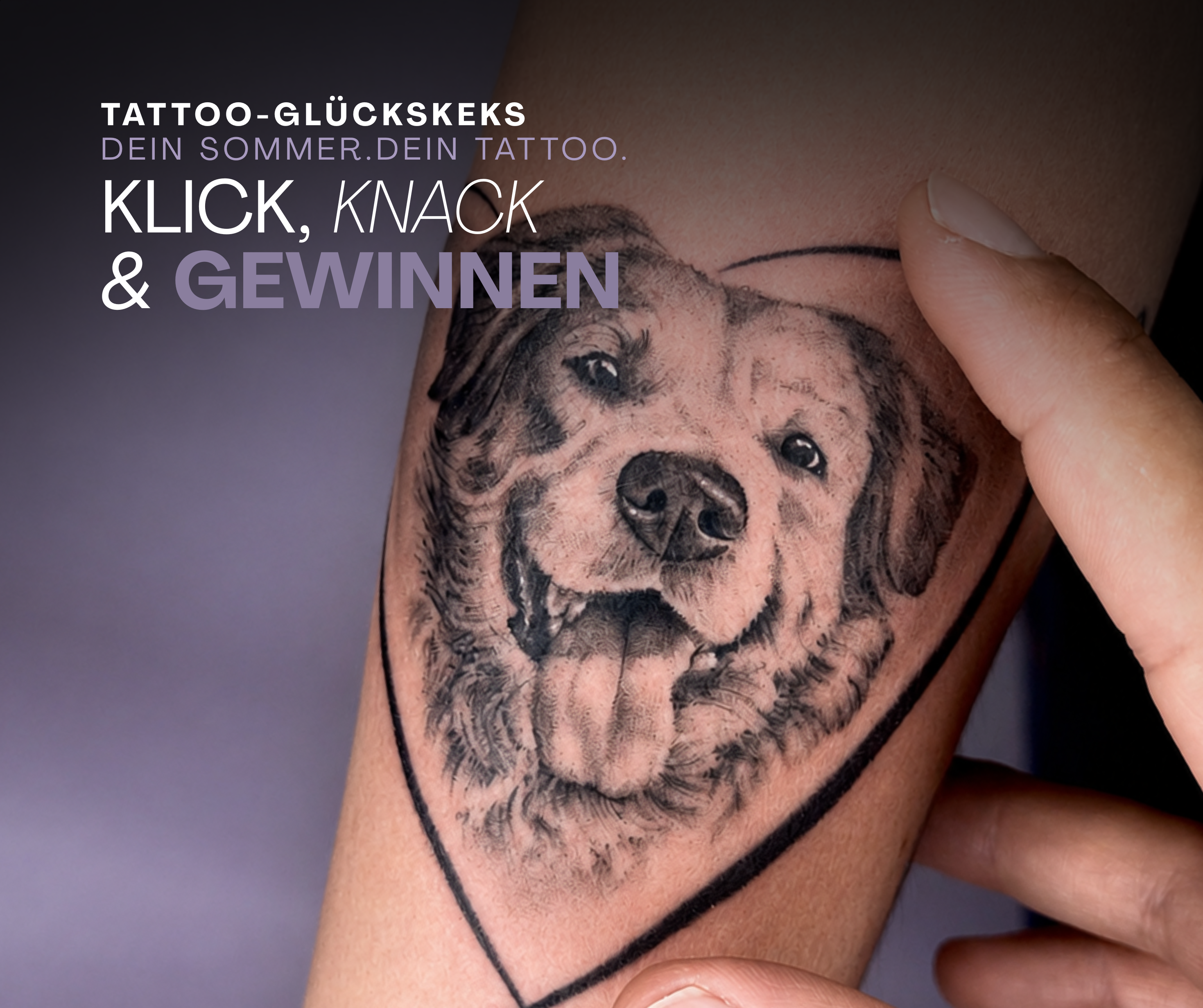 Werbeanzeige eines Tattoo-Studios auf Instagram