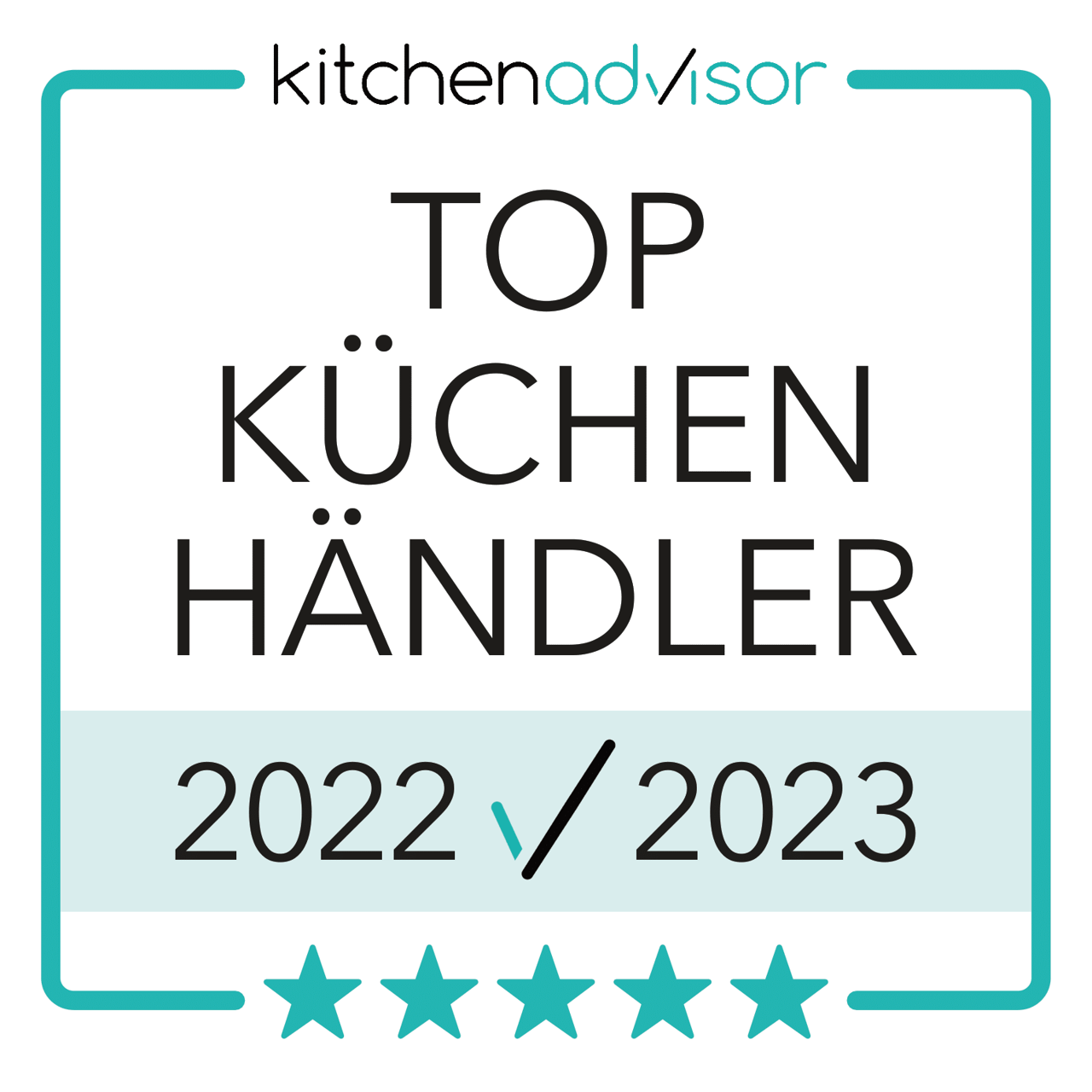 KitchenAdvisor Auszeichnung 2022/2023