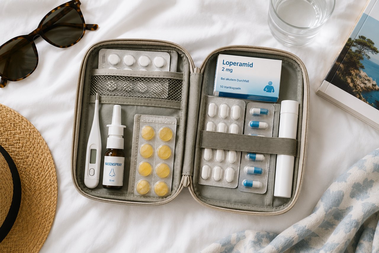 Die Reiseapotheke für den Sommer
Gut vorbereitet in den Urlaub