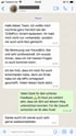 Screenshot eines WhatsApp-Chats mit positivem Feedback zur MPU-Vorbereitung bei der 123MPU+ GmbH und Dank für die Betreuung.