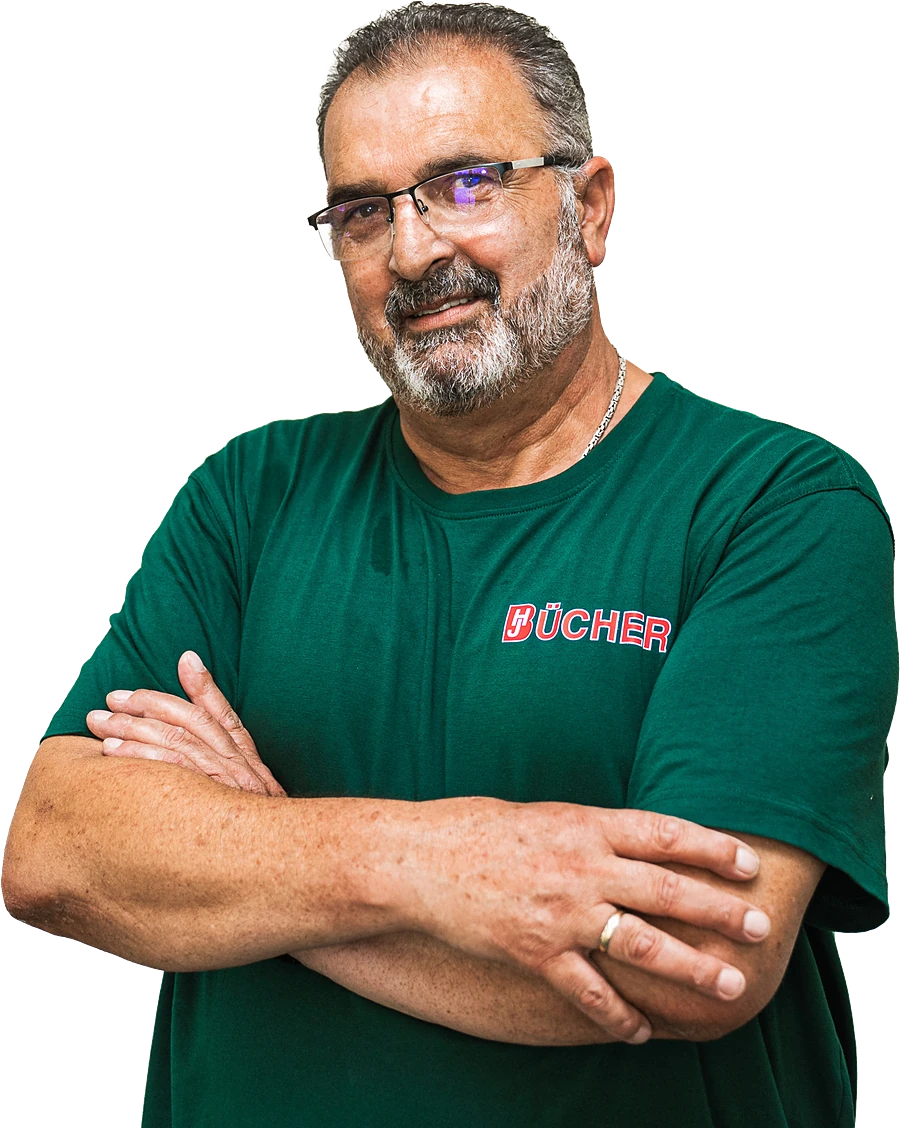 Ahmet Erdi, Leitung Recyclingpark bei Bücher Containerdienst
