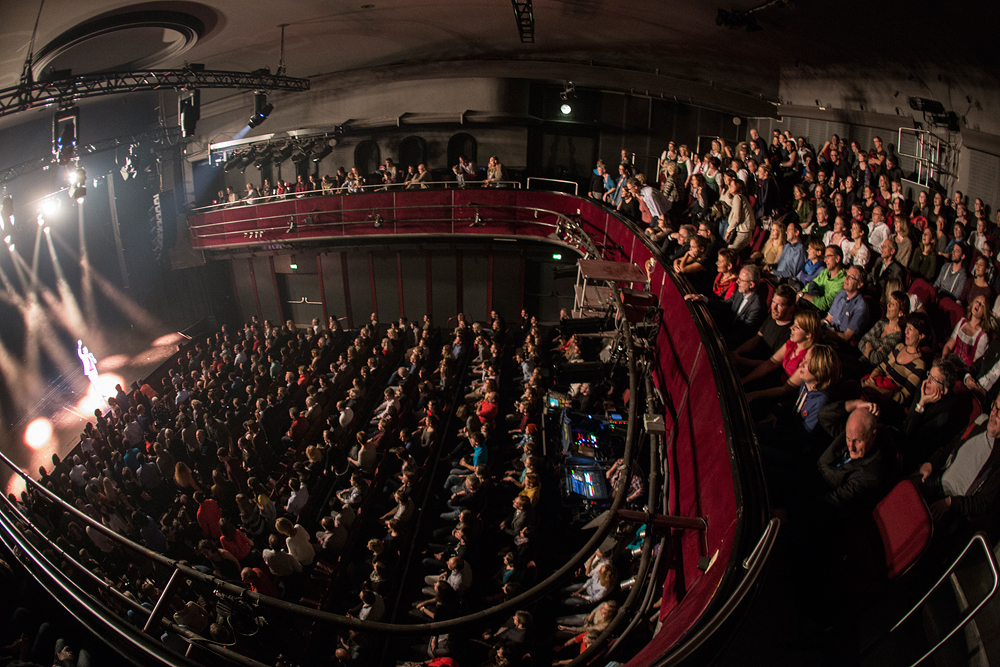 A solo moment with Maybebop at the Orpheum, Voices of Spirit 2015, Graz