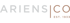 ARIENS | CO EST. 1933 Logo auf dunkelgrünem Hintergrund.