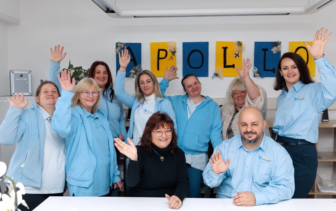 Das Team des Pflegedienst Apollo in Viersen