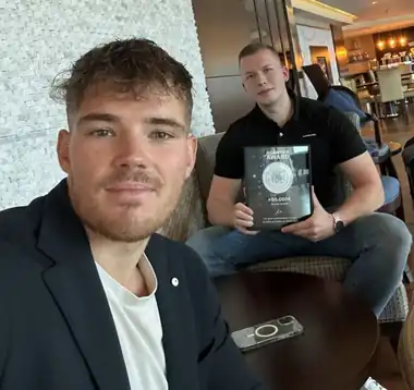 Niclas Vehrke und Andreas Matuska