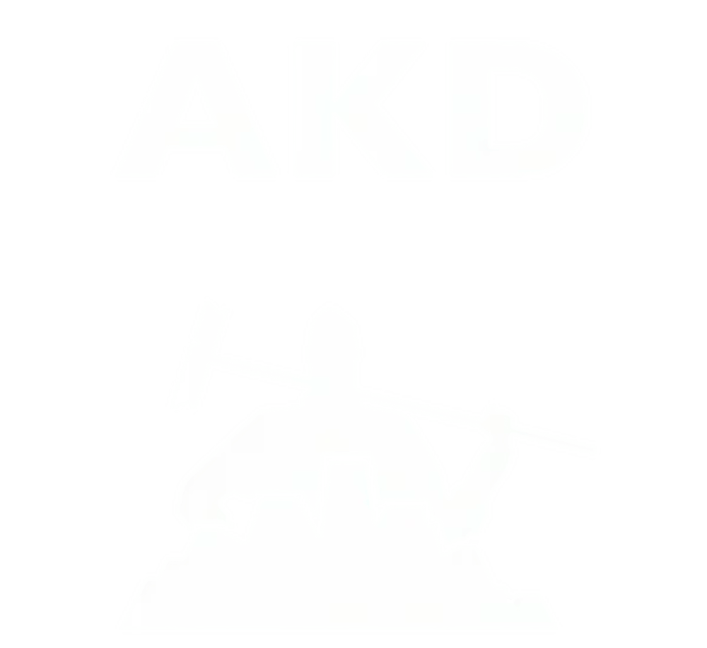 Logo der Firma AKD Reinigungsservice transparent.