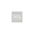 Logo: SIGL PHYSIOTHERAPIE in Grau auf hellgrauem Quadrat vor dunkelgrünem Hintergrund.