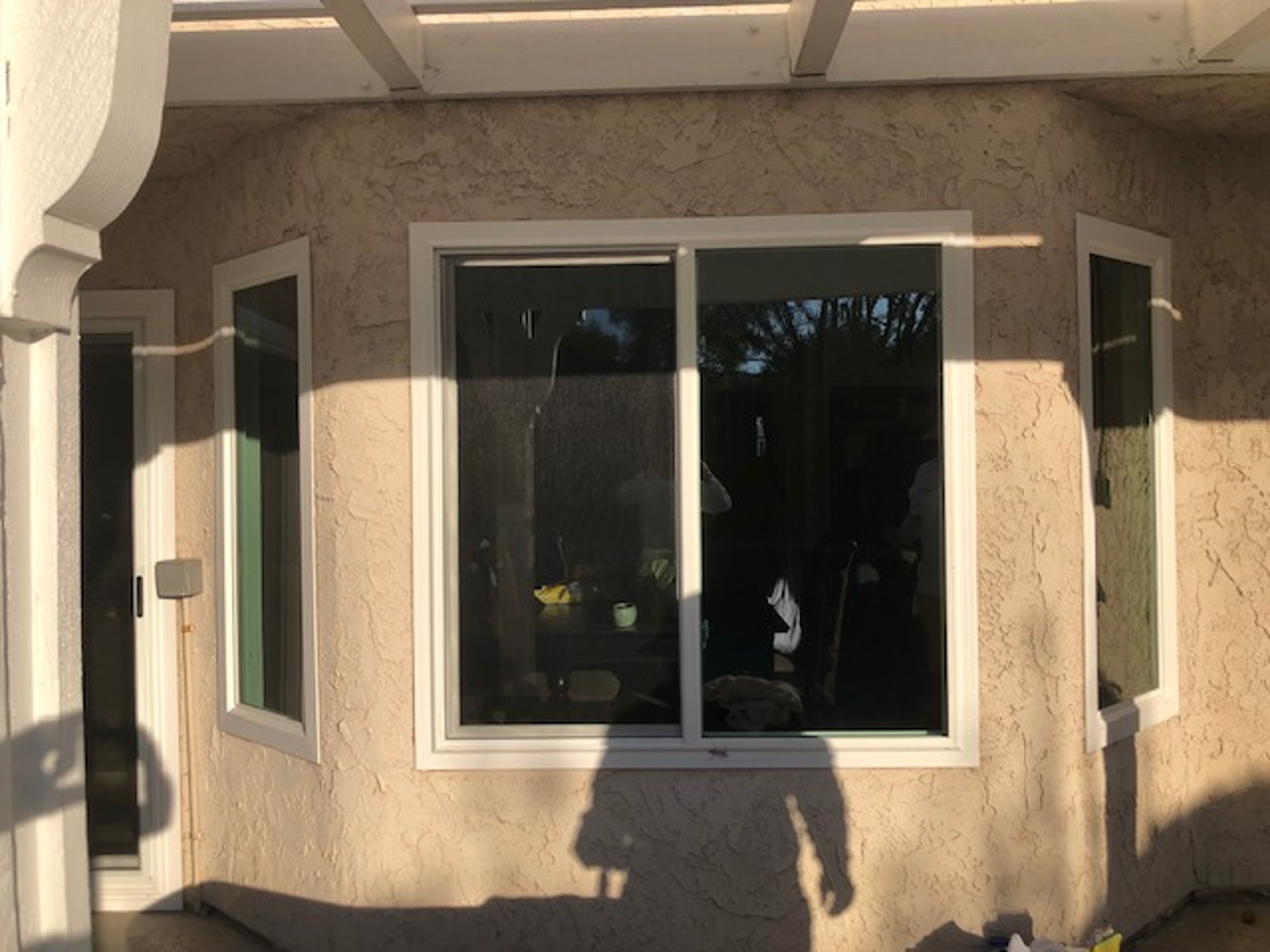 Bigelow style home with new vinyl windows replaced