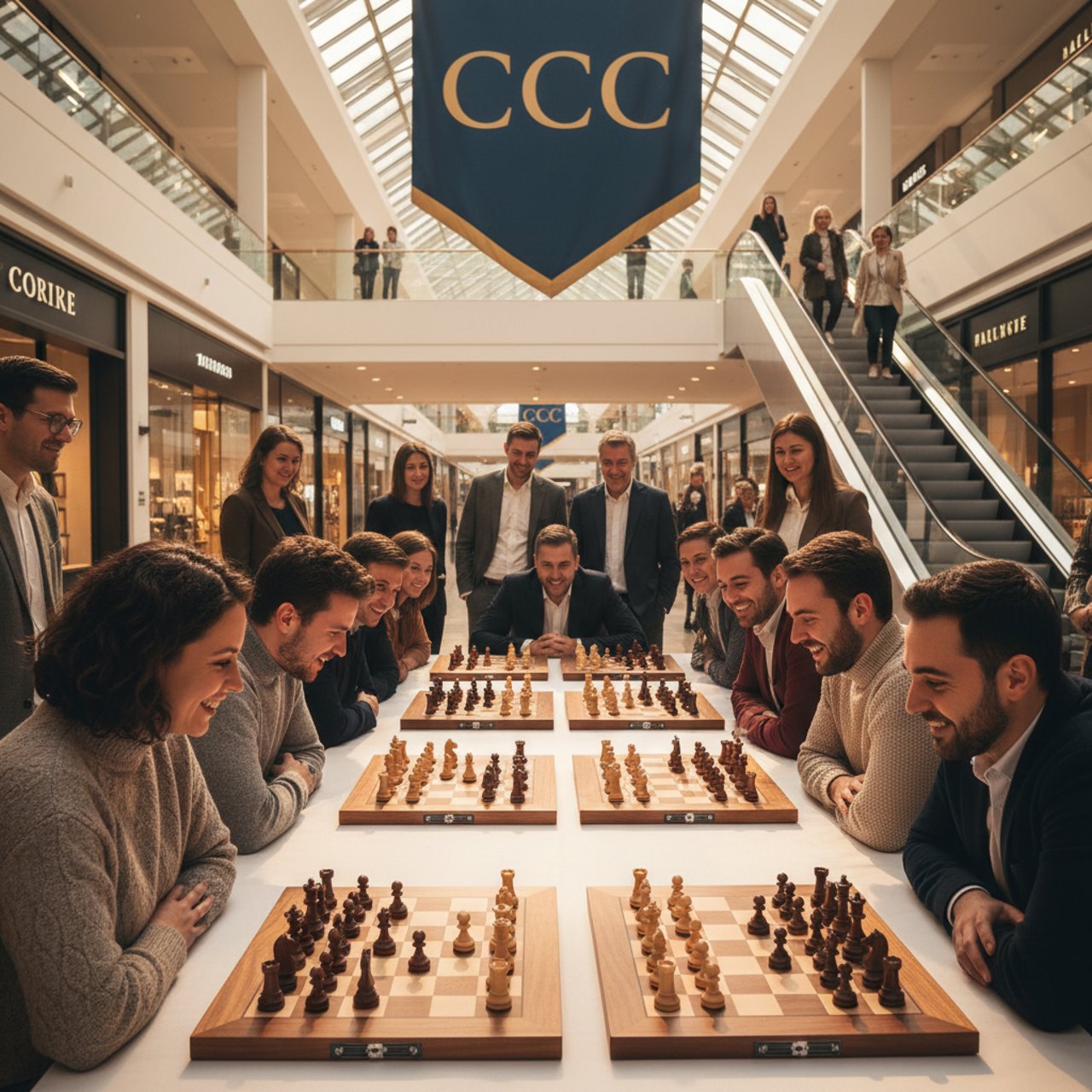 Schach im Kaufhaus