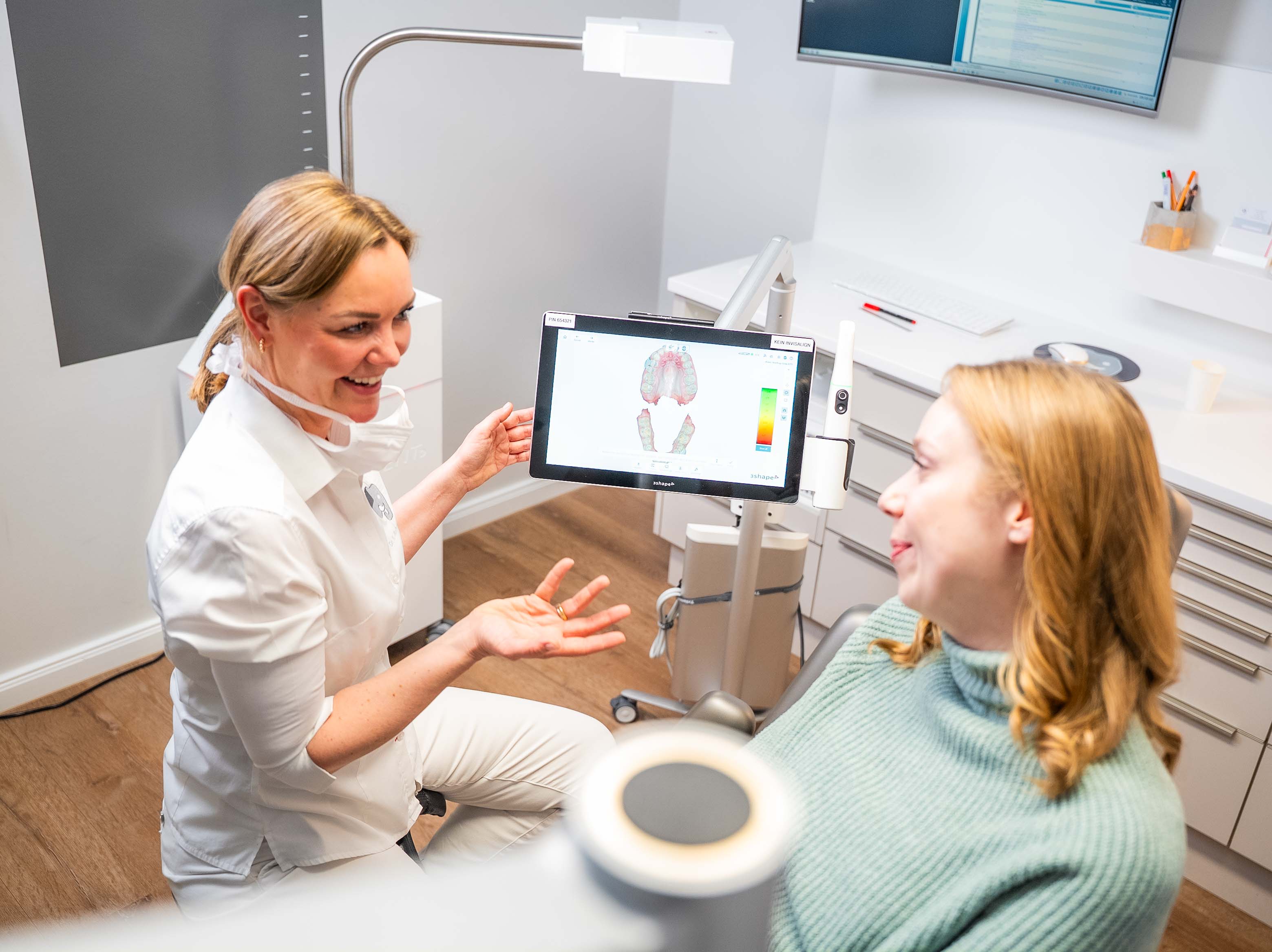 Entspannte Praxisatmosphäre für Angstpatienten