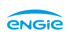 ENGIE Logo: Blauer Schriftzug "eNGie" mit einem blauen Bogen darüber.