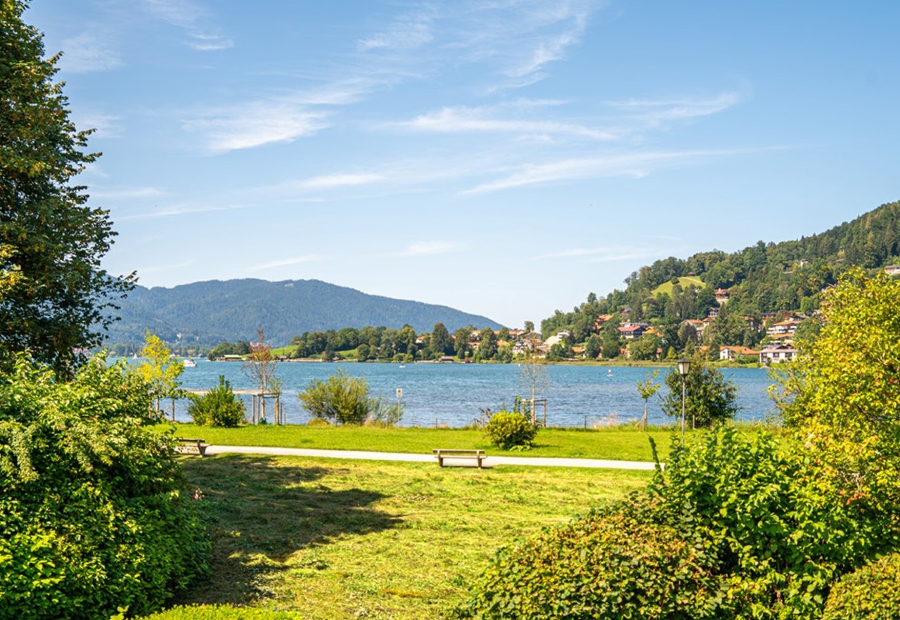 Filmaufnahme des Grundstücks am Tegernsee