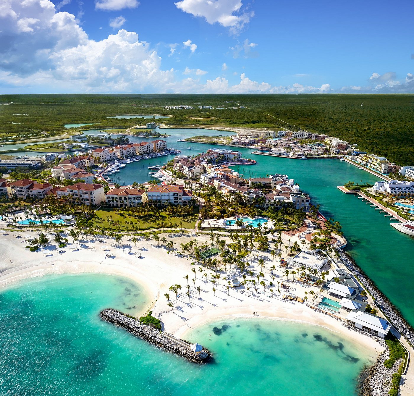 Aerial view of Cap Cana