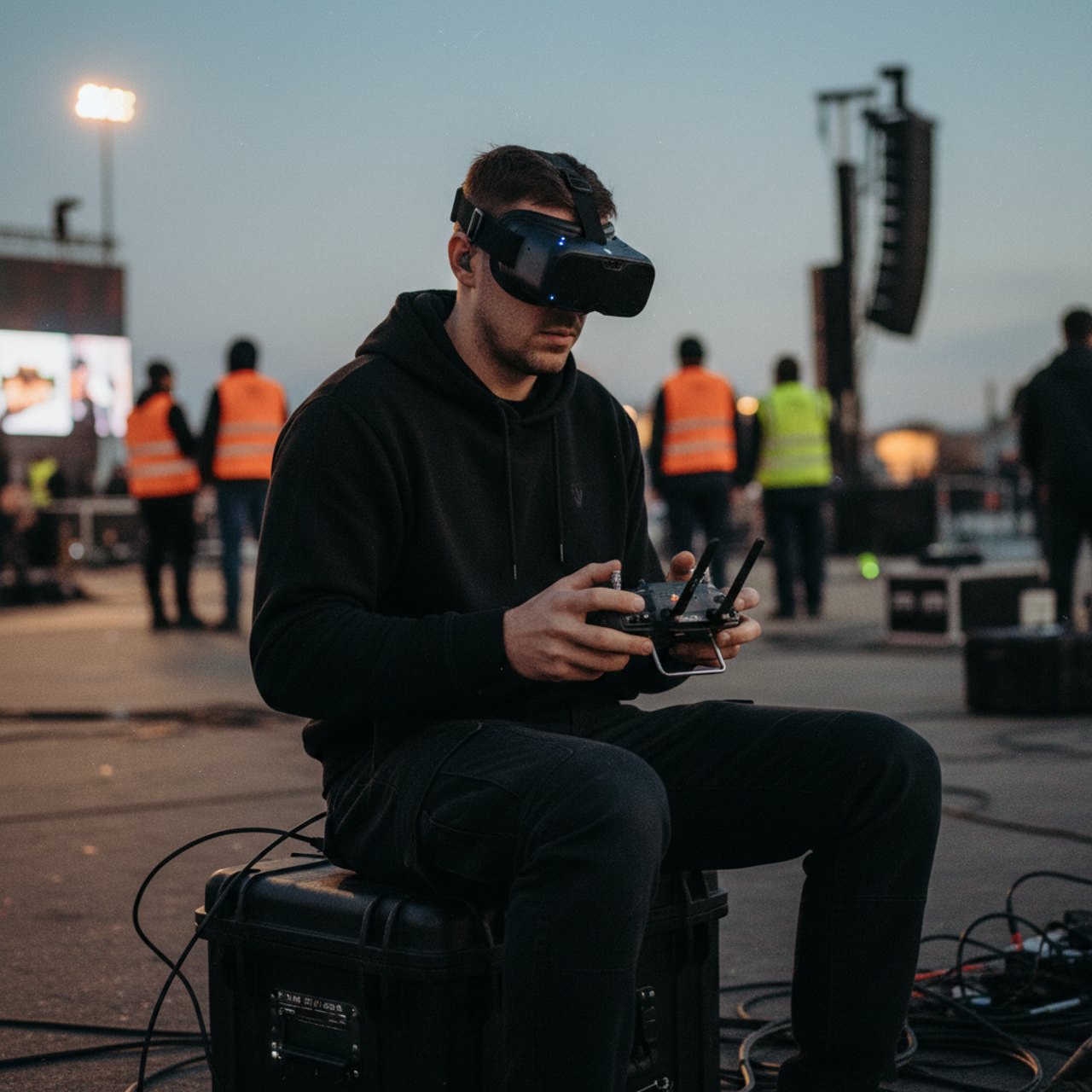 Produktion am Eventtag