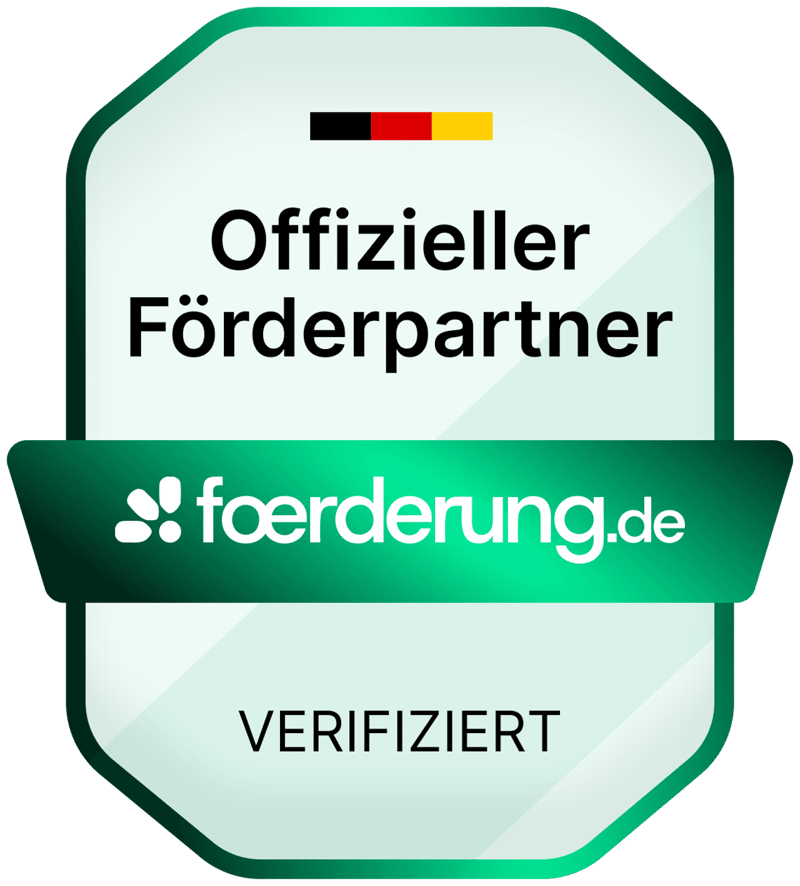 Offizieller Förderpartner, foerderung.de, verifiziert
