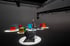 Designermöbel im Lichtkegel beim TV-Spot-Dreh für SEBworld im Elegant Elephant Studio