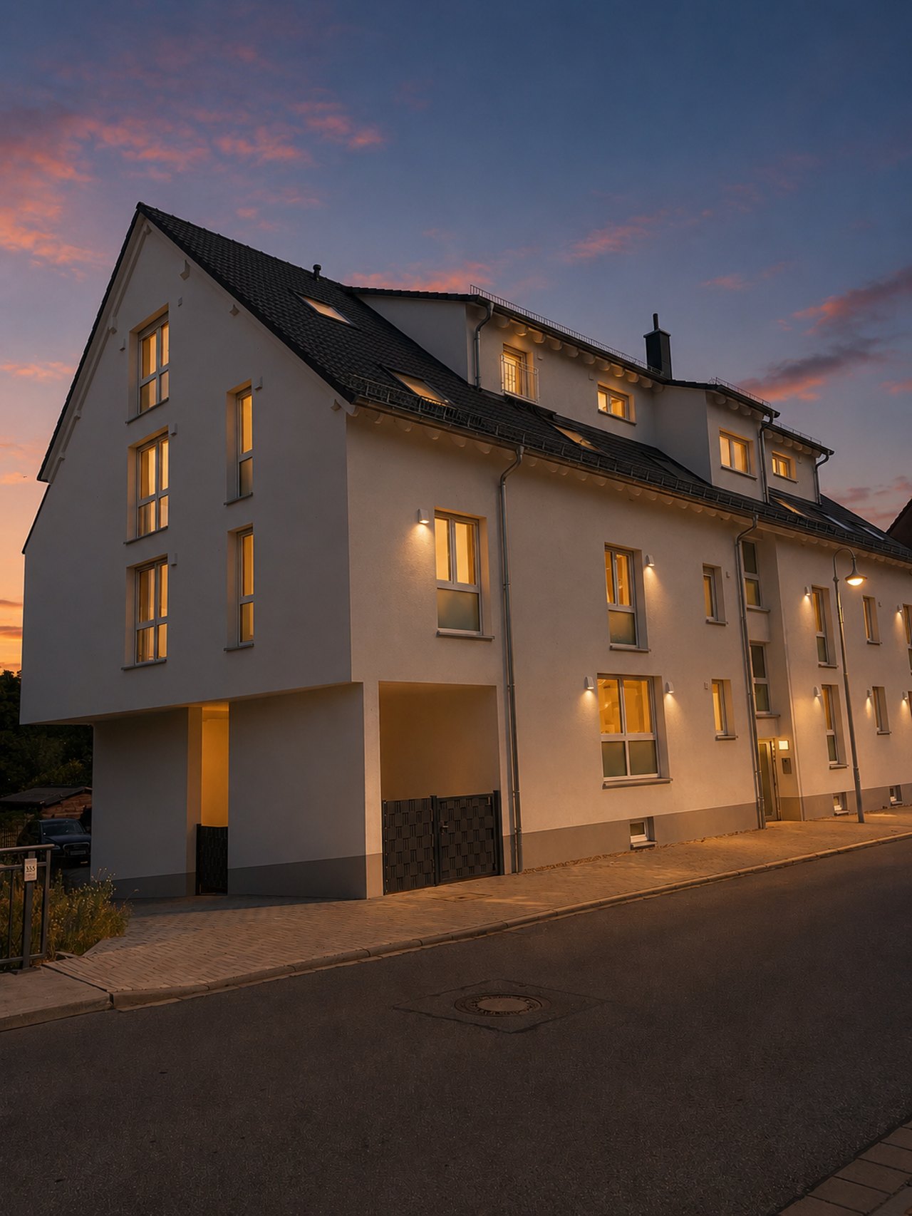 Mehrfamilienhaus Roter Straße 1a in St. Leon-Rot – Außenansicht