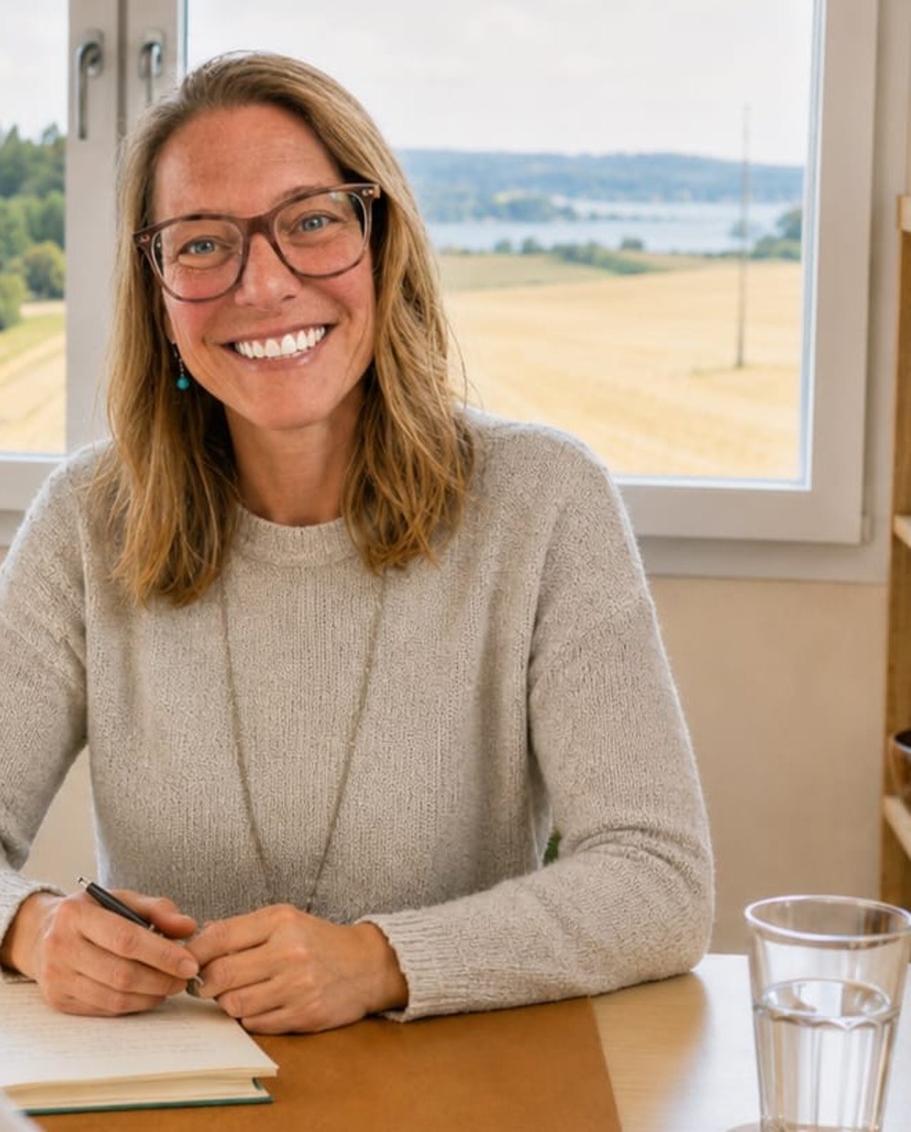 Gabriela Schaufelberger-Cadosch, Homöopathin, in ihrer Praxis in Siegershausen