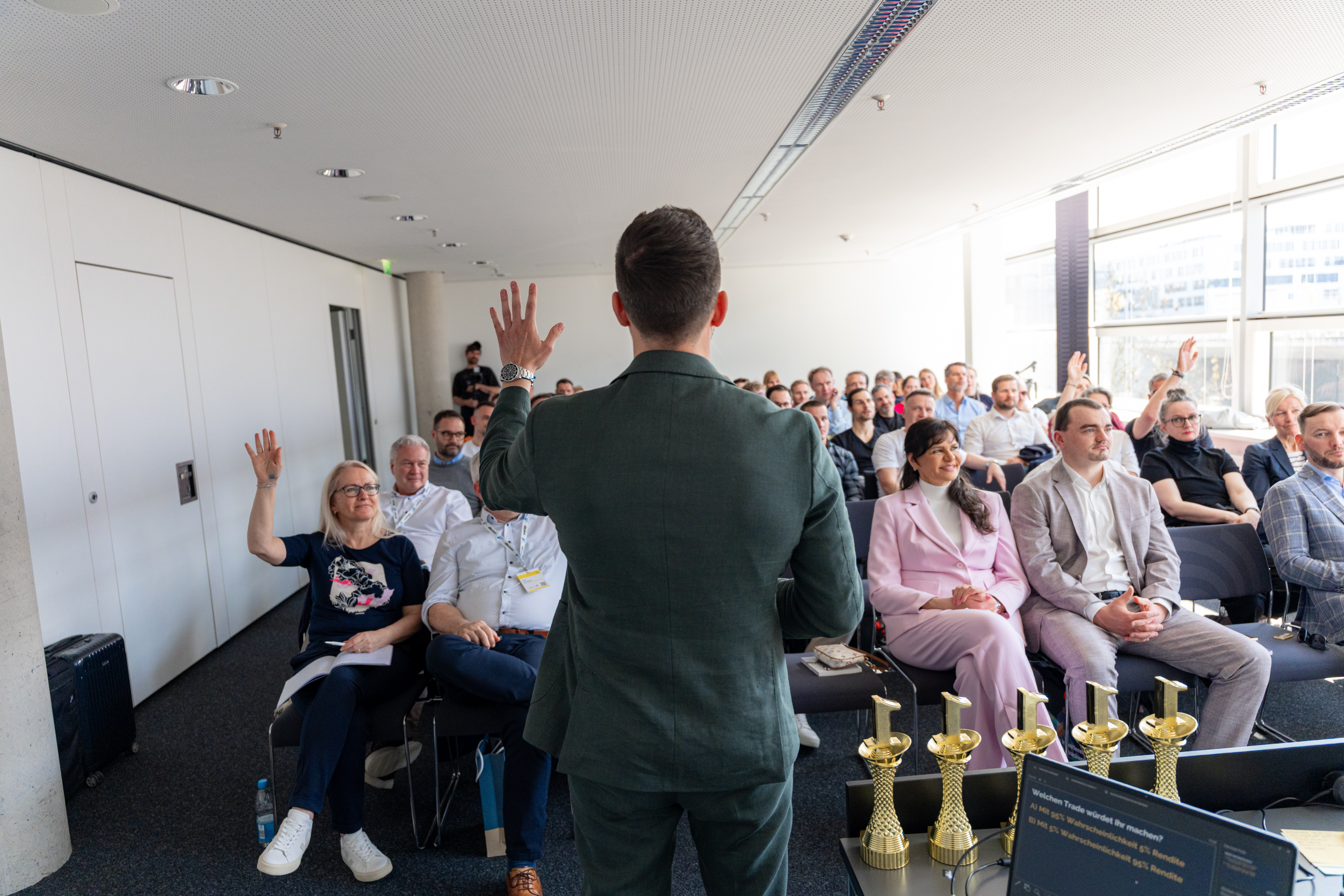 Wellen-Trading Event oder Workshop