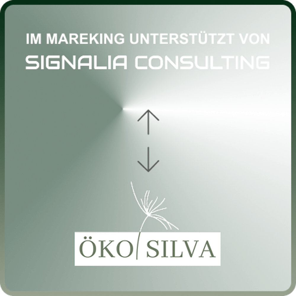 Logo von Inhaber und "SIGNALIA CONSULTING" darunter.