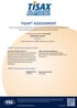 TISAX Assessment-Zertifikat für MAKONIS GmbH, gültig bis 02.03.2025, ausgestellt am 14.03.2022.