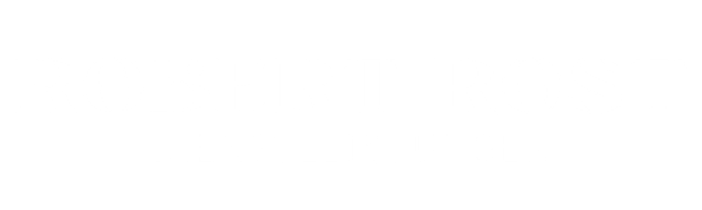 Schriftzug "ROBERT ROST DIENSTLEISTUNGEN" in Weiß auf grünem Hintergrund.