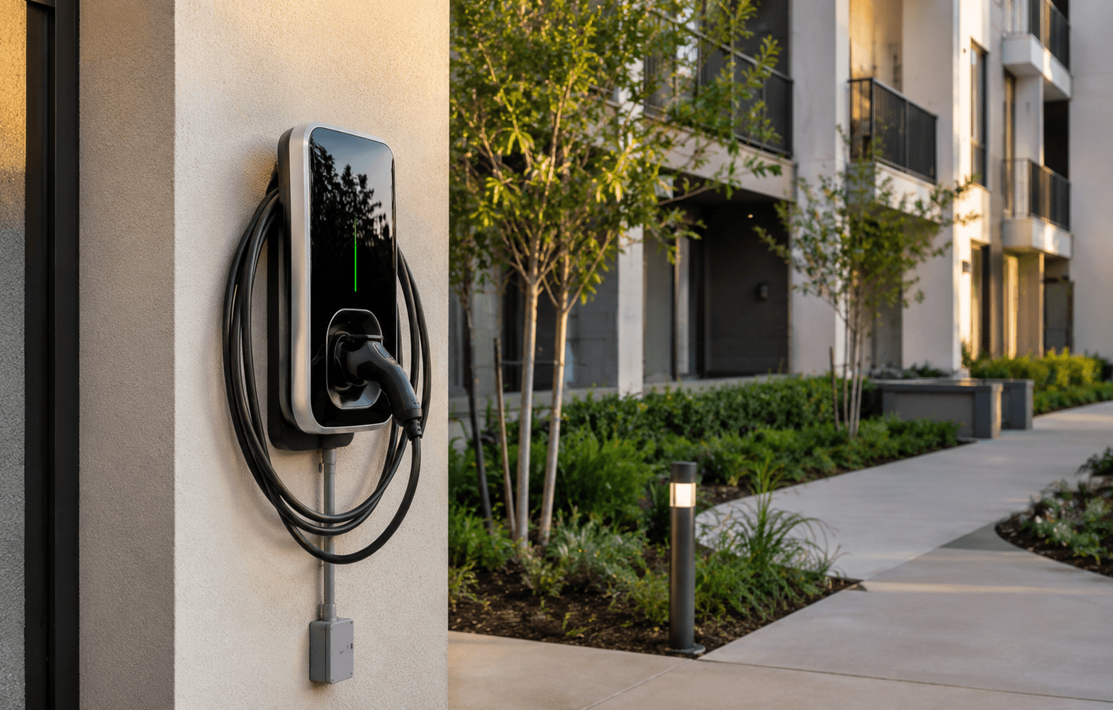 Multi-family EV charging