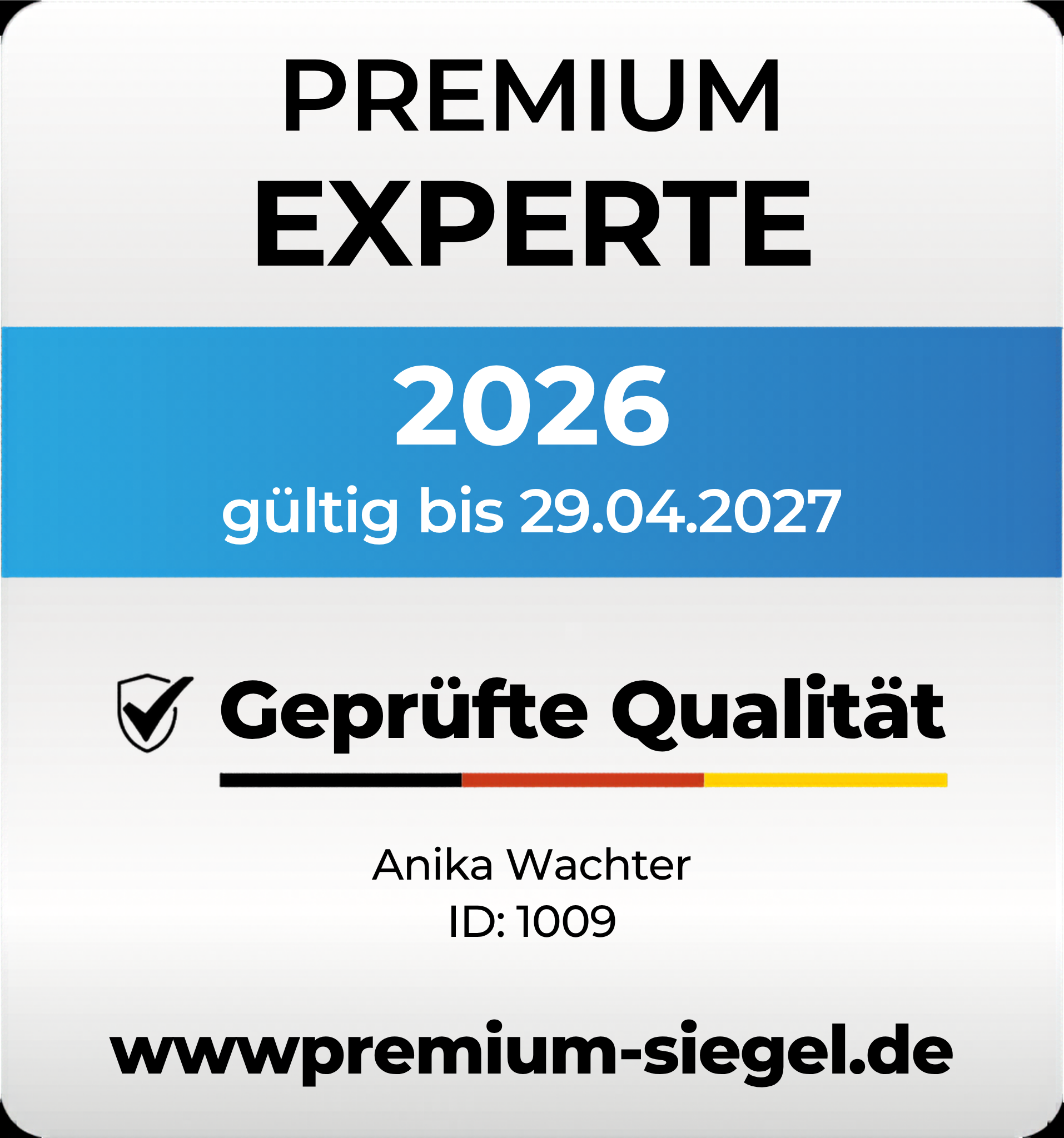 Premium Experte 2026 — Geprüfte Qualität